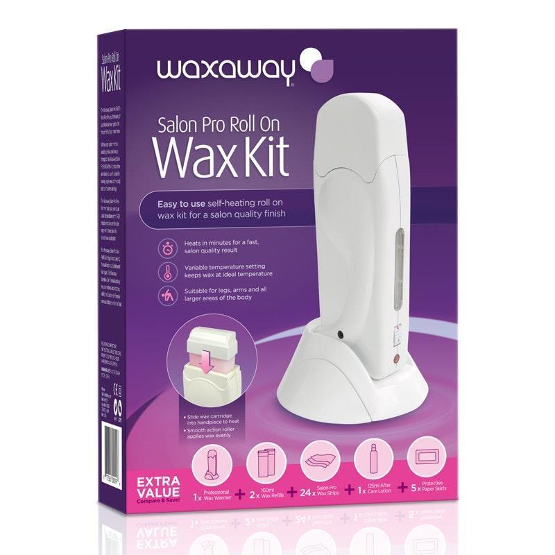 Load image into Gallery viewer, Waxaway Salon Pro Roll On Wax Kit
