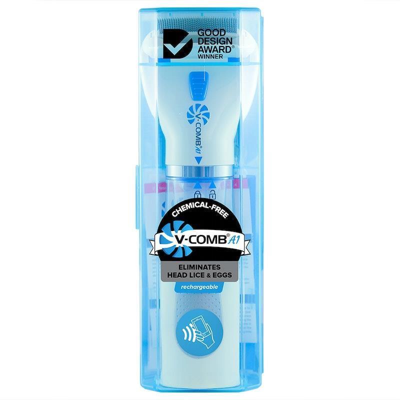 Load image into Gallery viewer, V-COMB A1 Rechargeable Chemical-Free Head Lice Comb 1pc
