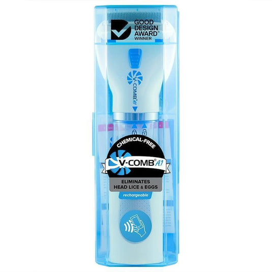 V-COMB A1 Rechargeable Chemical-Free Head Lice Comb 1pc