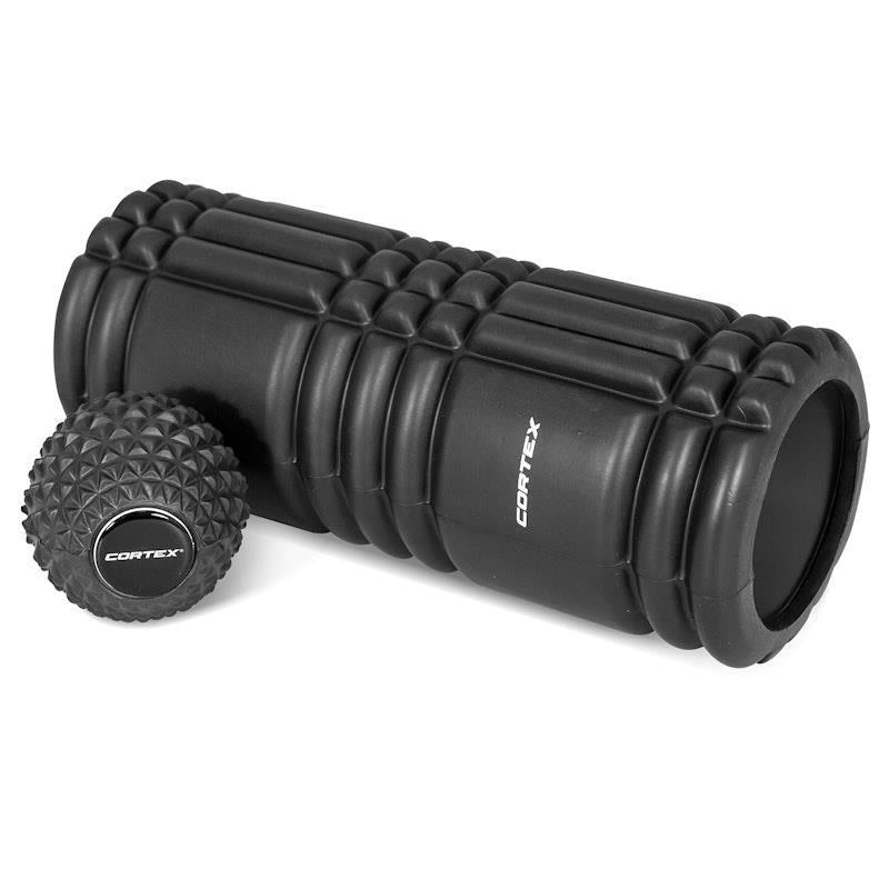 Load image into Gallery viewer, CORTEX GridSoft EPP Foam Roller &amp; Massage Ball Set (33cm) Set
