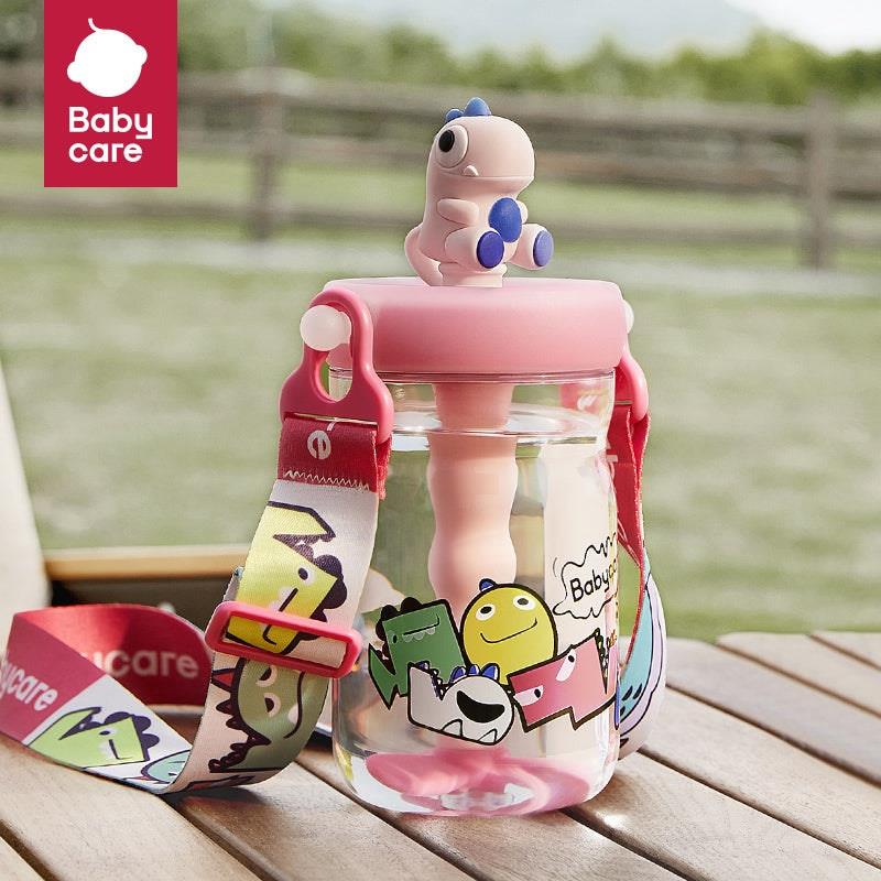 Load image into Gallery viewer, Bc Babycare T-REX TOBY Water Straw Cup Pink
