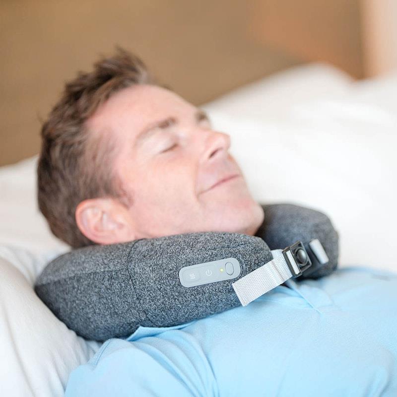 Load image into Gallery viewer, Caremax Smart Travel Shiatsu Neck Pillow Massager 1Unit
