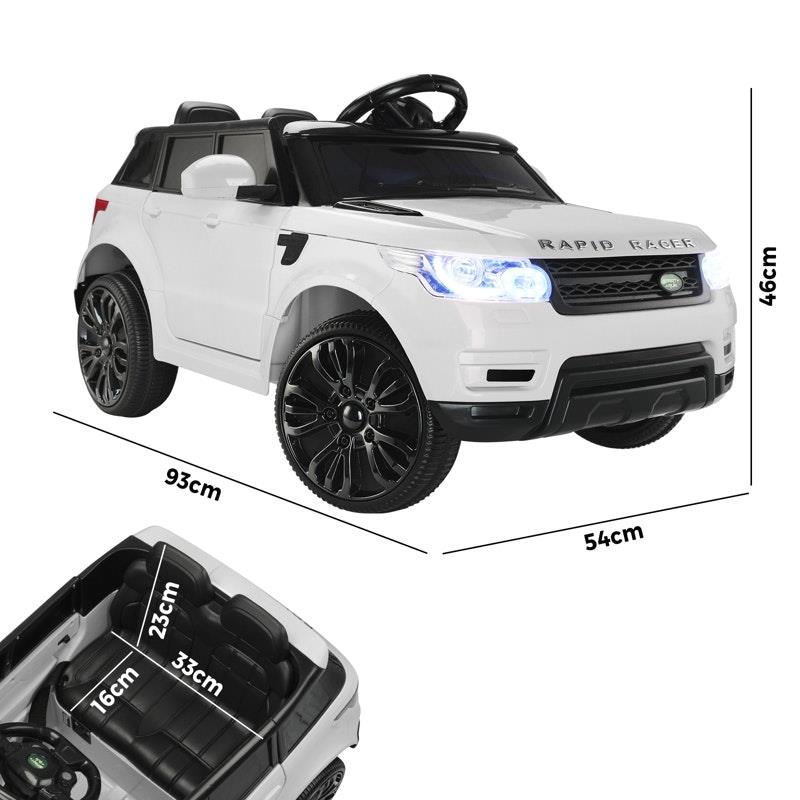 Load image into Gallery viewer, Mazam Kids Ride On Car 12V Electric Remote Vehicle Toy Car White
