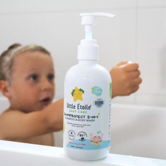 Little Etoile SwimProtect 2-in-1 Shampoo & Body Wash (2+ Years) 2Pack