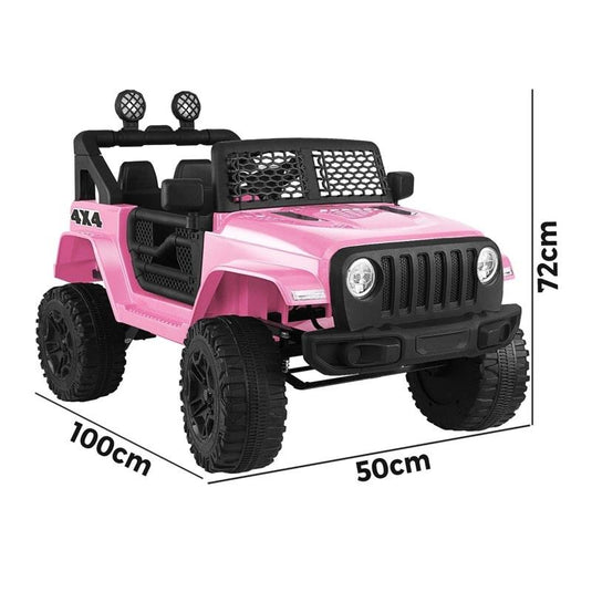 Mazam Kids Ride On Car Jeep Electric Vehicle Pink
