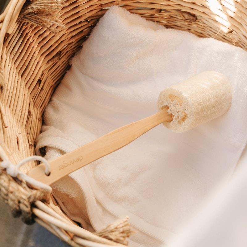 Load image into Gallery viewer, Clevinger  Bath Shower Long Handle Body Brush Scrubber Brush Set
