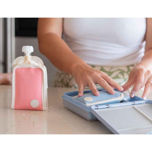 Cherub Baby Automatic Baby Food Maker Bundle - Cerulean & Sage Pack