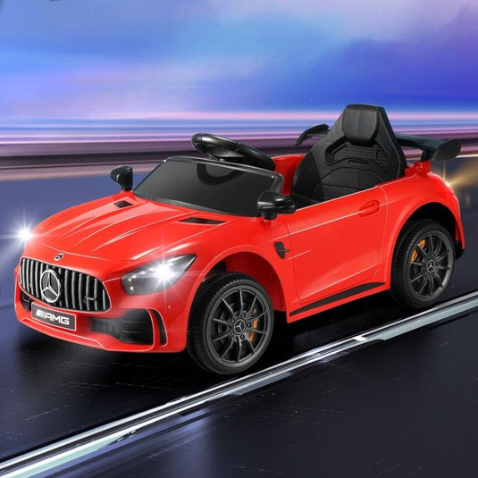 Mercedes-Benz Kids Ride On Car AMG GTR Licensed Electric Toy Gift 12V Red