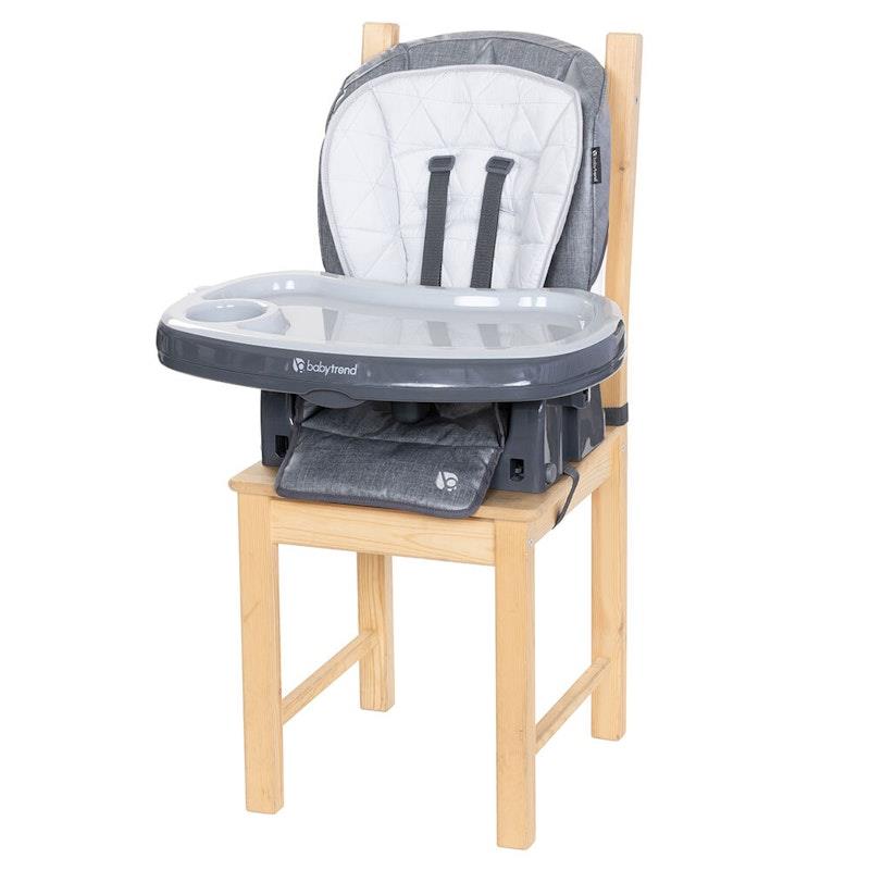 Load image into Gallery viewer, Baby Trend 7 in 1 Feeding Center High Chair Evening Grey 1pc

