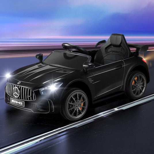 Mercedes-Benz Kids Ride On Car AMG GTR Licensed Remote Electric Toy 12V Black
