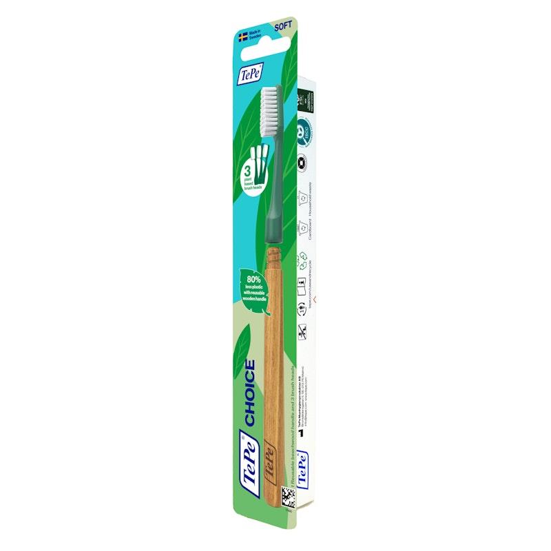 Load image into Gallery viewer, TePe Toothbrush Choice (3 Brush Heads) 1piece
