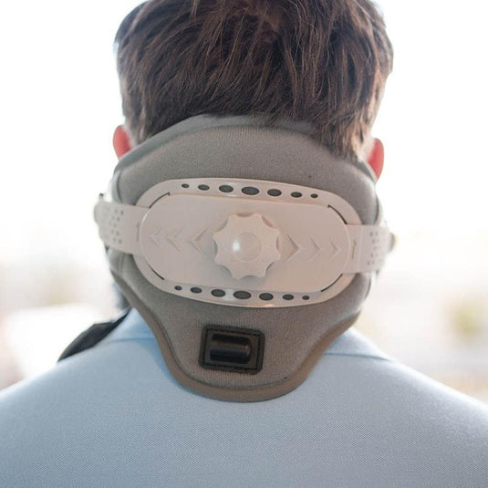 Caremax Thermal Cervical Collar Traction Brace - Adjustable with Heat Pad 1Unit