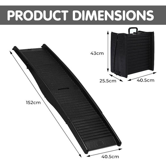Furtastic Portable Dog Pet Ramp 152cm
