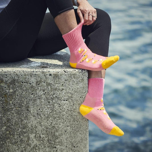 Glucology Copper based Socks 2 Pairs Small/ Bananas