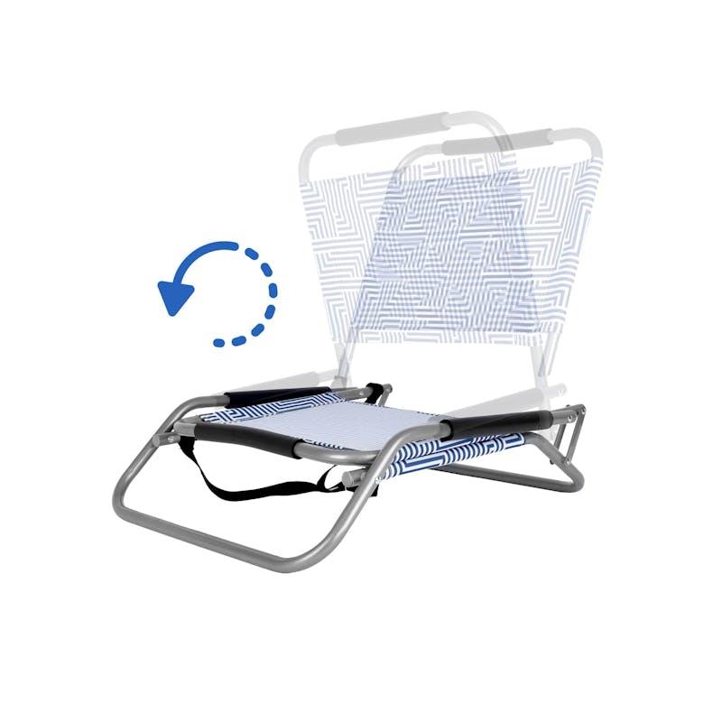 Load image into Gallery viewer, Lazy Dayz Foldable Beach Chair - Makena 2pc 2 Pieces
