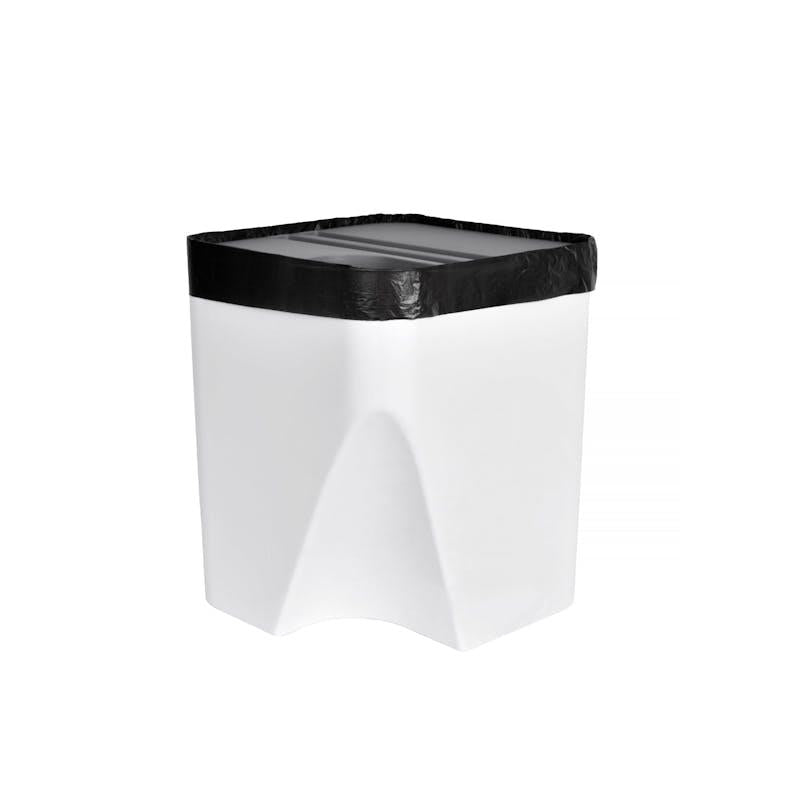 Load image into Gallery viewer, Clevinger 2pc 12L+18L Stackable Plastic Kitchen Trash Bin Household Classification Storage Box 1Unit

