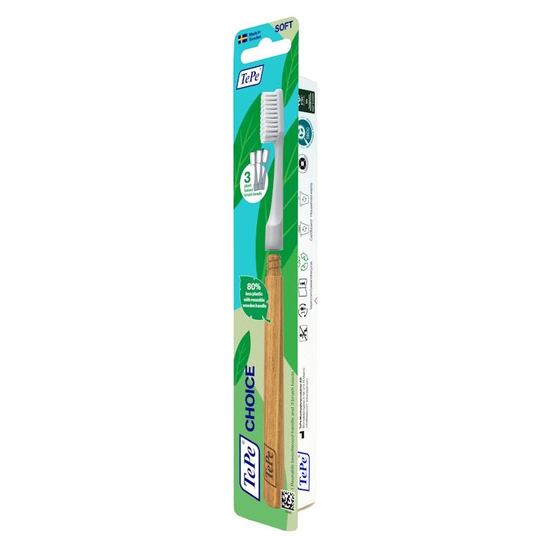Load image into Gallery viewer, TePe Toothbrush Choice (3 Brush Heads) 1piece
