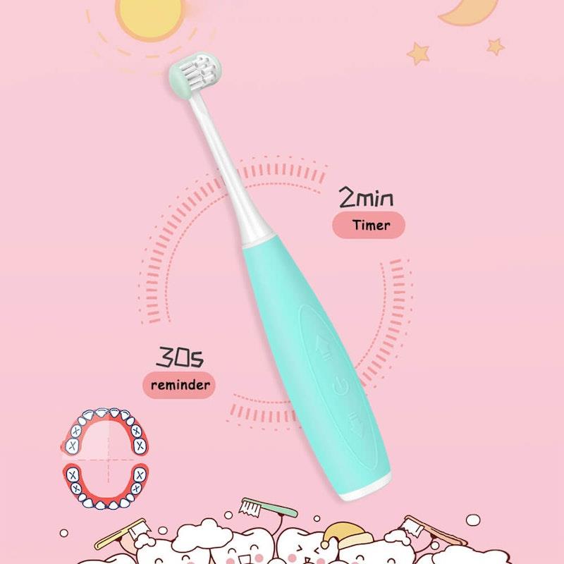 Load image into Gallery viewer, Caremax Rechargeable Triple Bristle 3 sided Sonic Toothbrush 1Unit
