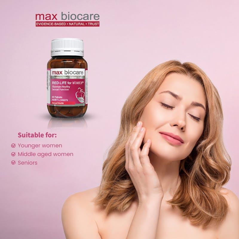 Load image into Gallery viewer, Max Biocare RED-LIFE for Women 3Pack

