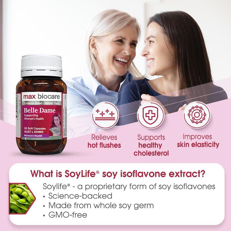 Load image into Gallery viewer, Max Biocare Belle Dame 30 Soft Capsules 3Pack
