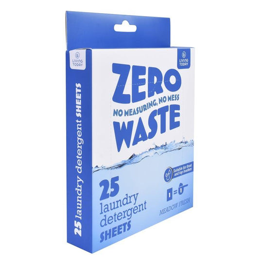 Living Today Ultra Concentrated Laundry Detergent Sheets - 25 Pack 1Unit