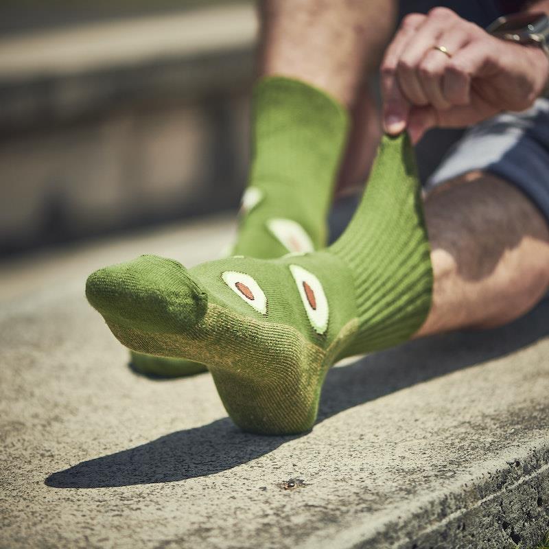 Load image into Gallery viewer, Glucology Copper based Socks | 2 Pairs Medium/ Avocado
