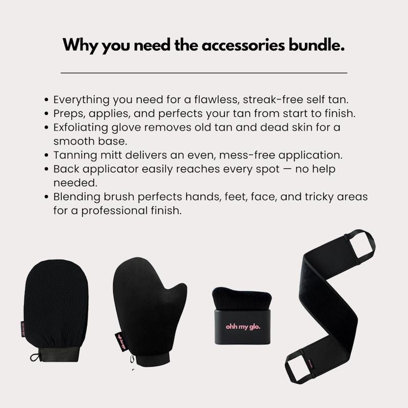 Load image into Gallery viewer, Ohh My Glo Self-Tan Accessories Bundle
