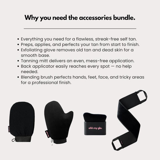 Ohh My Glo Self-Tan Accessories Bundle