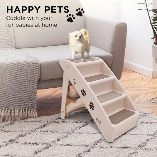 Furtastic 50cm Foldable Step Ladder Stairs 1Piece