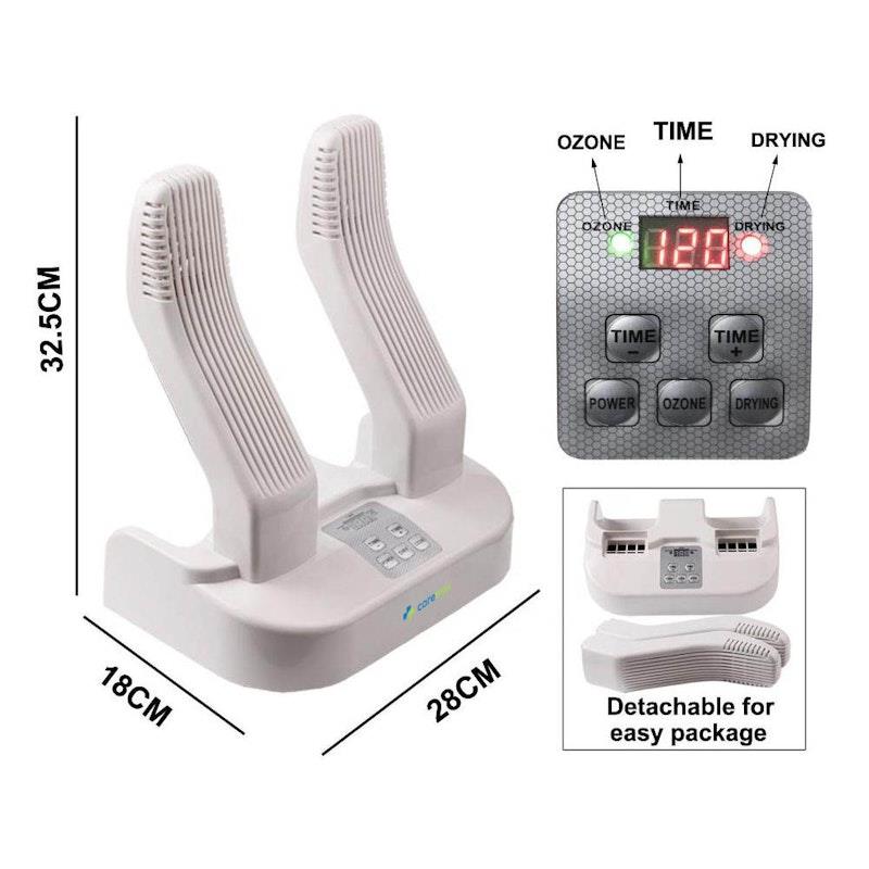 Load image into Gallery viewer, Caremax Electric Shoe Dryer Warmer Freshener with Ozone Technology 1Unit
