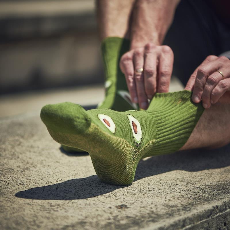 Load image into Gallery viewer, Glucology Copper based Socks | 2 Pairs Small/ Avocado
