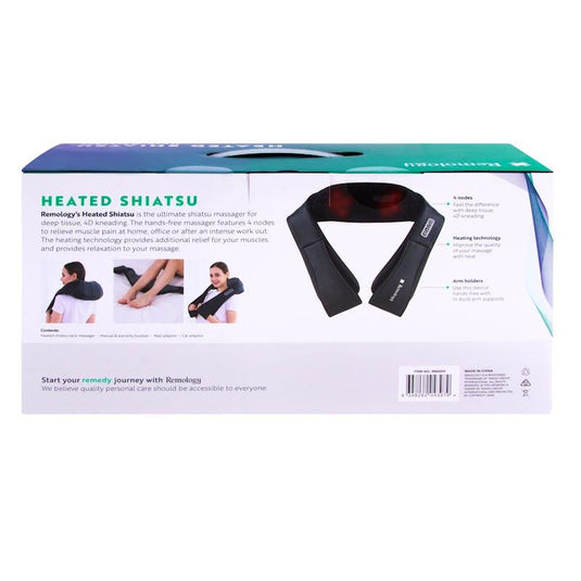 Remology Heated Shiatsu Neck Massager 1pc