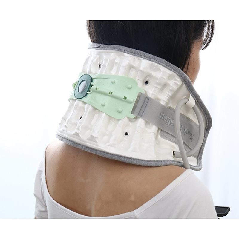 Load image into Gallery viewer, Caremax Cervical Collar Air Traction Belt with Adjustable Front Support 1Unit

