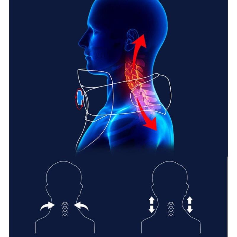 Load image into Gallery viewer, Caremax 3 in One Cervical Collar Air Bag Massage &amp; TENS &amp; Heat 1Unit

