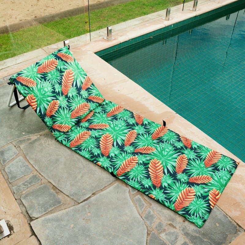Load image into Gallery viewer, Lazy Dayz Fold Up Beach Lounger - Mossman 1pc
