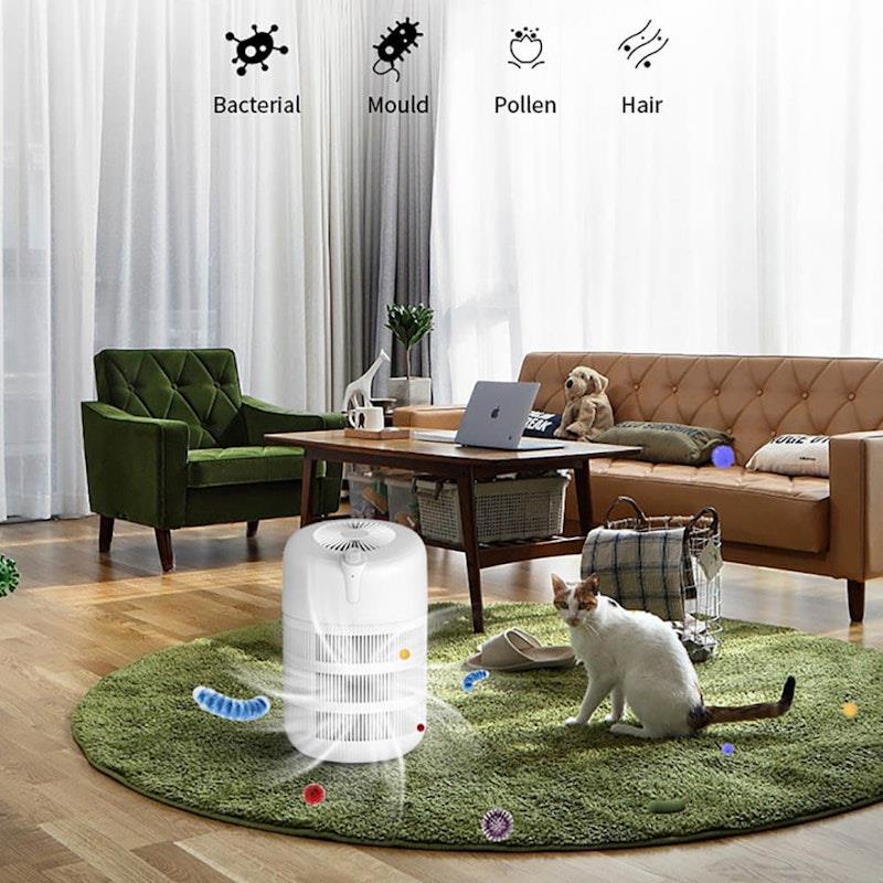 Load image into Gallery viewer, Caremax 4-in-1 Ionic 360° Air Purifier Tower with Catalyst Filter 1Unit
