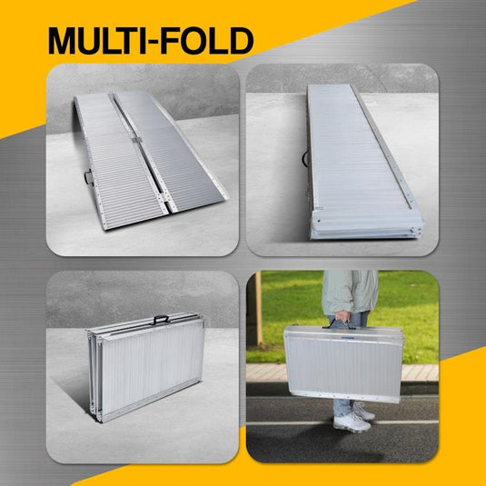 Kartrite Aluminium Portable Wheelchair Ramp R02 5 Feet