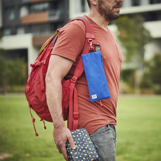 Glucology Zip Wallet Blue