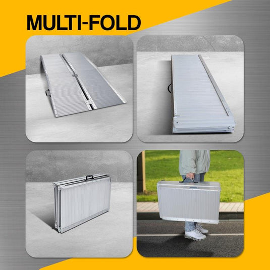 Kartrite Aluminium Portable Wheelchair Ramp R02 4 Feet
