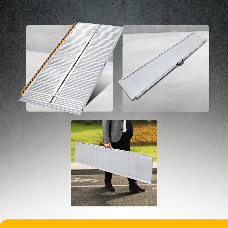 Load image into Gallery viewer, Kartrite Aluminium Foldable Wheelchair Ramp R01 5 Feet
