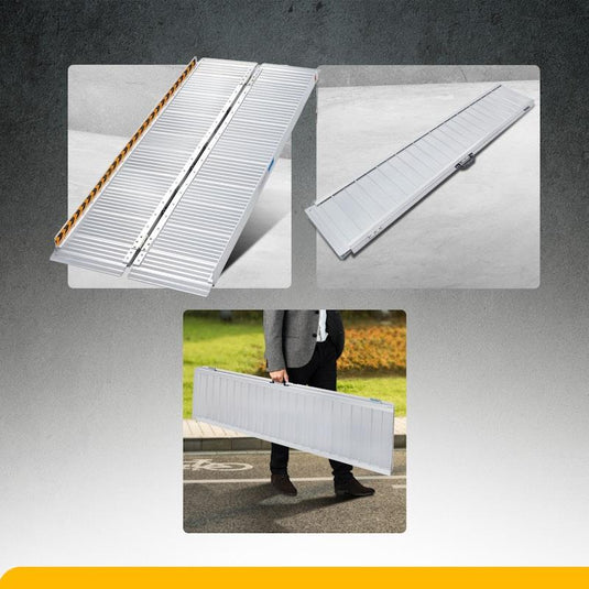 Kartrite Aluminium Foldable Wheelchair Ramp R01 5 Feet