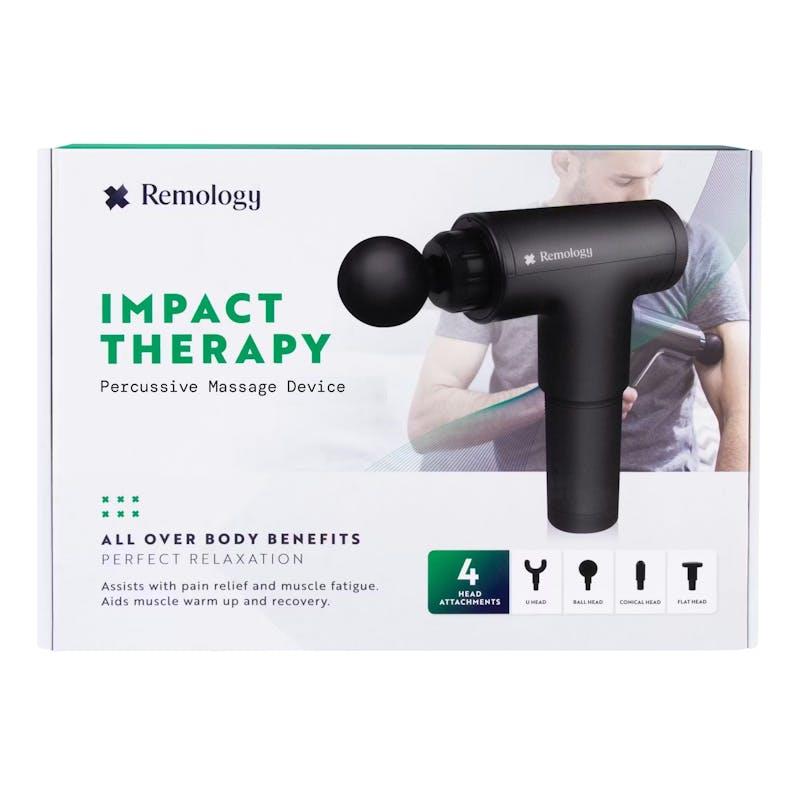 Load image into Gallery viewer, Remology Impact Therapy Percussive Massager includes 4 Heads 1pc
