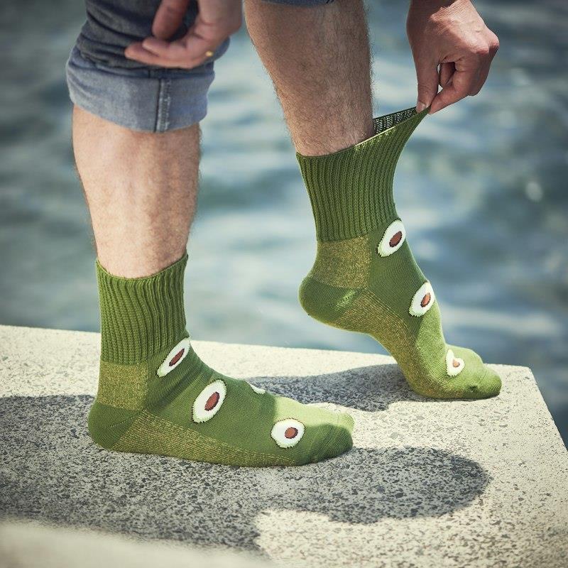 Load image into Gallery viewer, Glucology Copper based Socks | 2 Pairs Large/ Avocado
