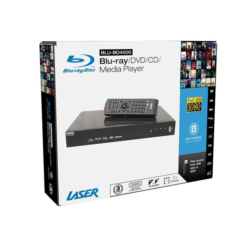 Load image into Gallery viewer, Laser Multi-Region Blu-Ray Player HDMI Digital 7.1 Surround 1 Unit
