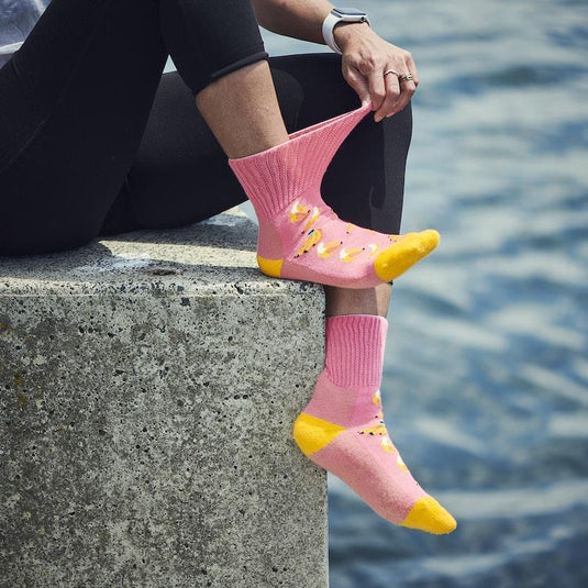 Glucology Copper based Socks 2 Pairs Small/ Bananas