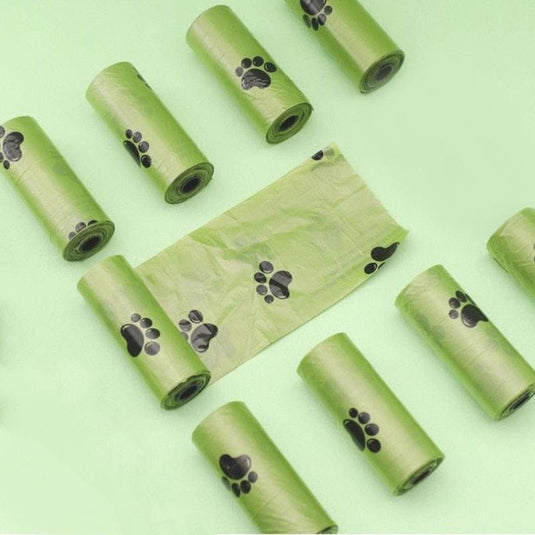 Living Today Pet Dog Poop Dispenser and 135 Biodegradable Unscented Waste Bags Bundle