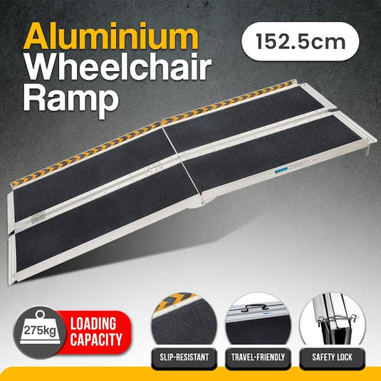 Kartrite Aluminium Portable Wheelchair Ramp High-Grip R03 5 Feet