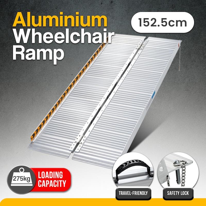 Load image into Gallery viewer, Kartrite Aluminium Foldable Wheelchair Ramp R01 5 Feet
