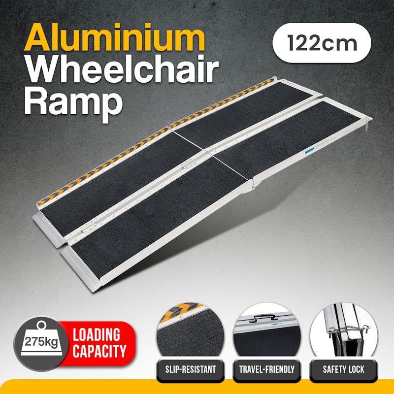 Load image into Gallery viewer, Kartrite Aluminium Portable Wheelchair Ramp High-Grip R03 4 Feet
