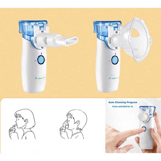 Caremax Portable Ultrasonic Mesh Nebuliser Inhaler 1Unit